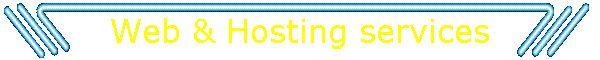 Web & Hosting services